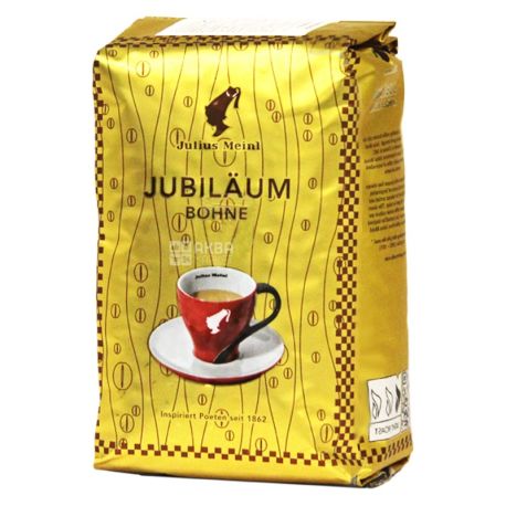 Julius Meinl Ювілейний, 500 г, Кава Юліус Мейнл, середнього обсмаження, в зернах