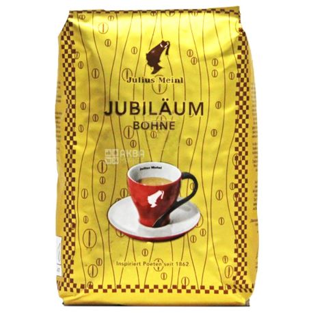Julius Meinl Юбилейный, 500 г, Кофе Юлиус Мейнл, средней обжарки, в зернах 