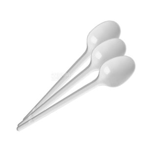 Промтус, Ложка чайна, біла, 200 шт.