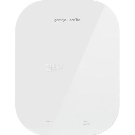 Gorenje KT10ORAW, Весы кухонные, белые, до 10 кг