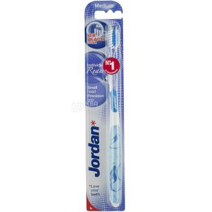 Jordan, Individual Reach, Зубна щітка середньої жорсткості, асорті
