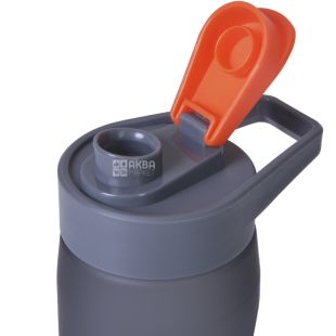 Fissman, 660 мл, Бутылка для воды, пластиковая, синяя