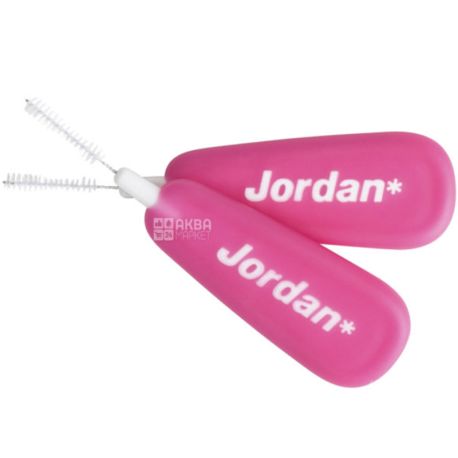 Jordan, Brush Between, 10 шт. х 0,4 мм, Щетки для межзубных промежутков, ХS