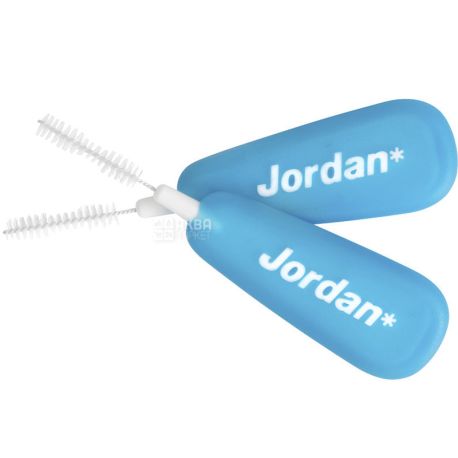 Jordan, Brush Between, 10 шт. х 0,6 мм, Щетки для межзубных промежутков, М