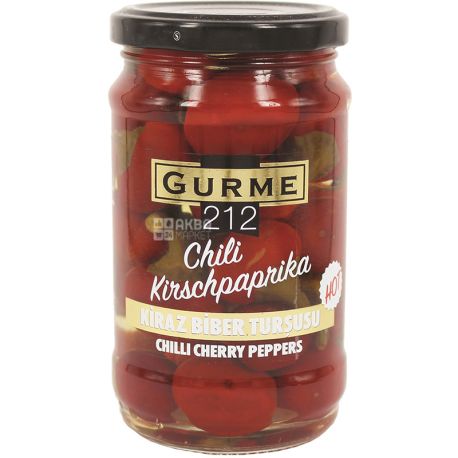 Gurme 212, 320 г, Перець чилі, маринований