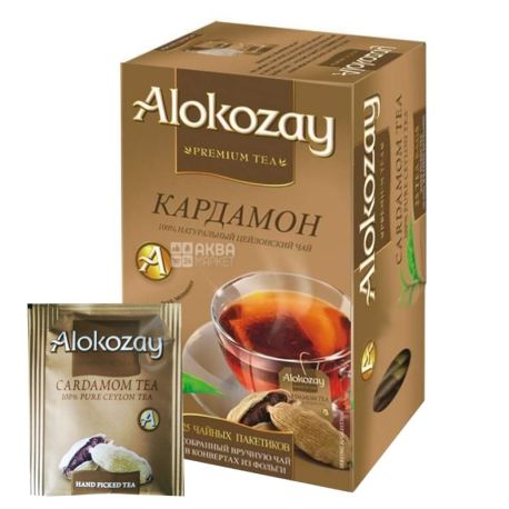 Alokozay, 25 units, Black tea, Cardamom