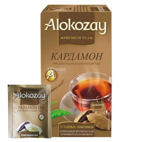 Alokozay, 25 units, Black tea, Cardamom