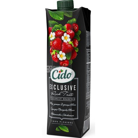 Cido, Strawberry Cranberry, 1 L, Juice drink