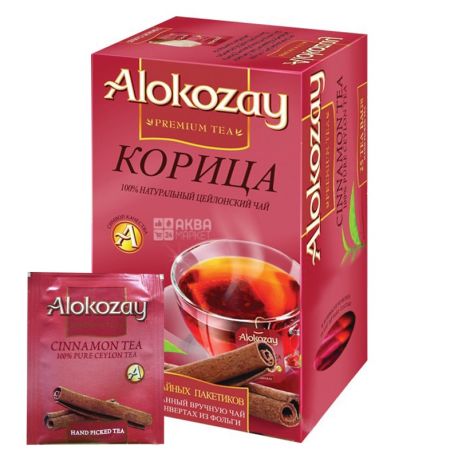 Alokozay, 25 шт., чай черный, с корицей