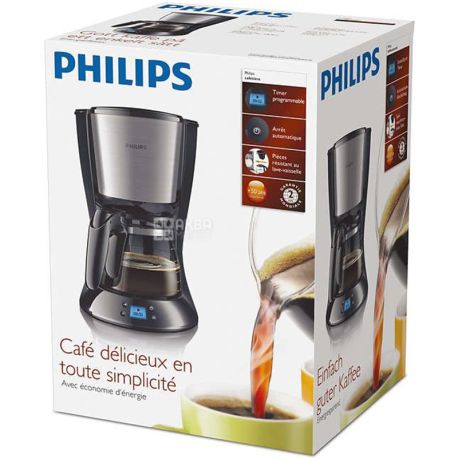 Philips HD7459/20, Кофеварка капельная, 1000 Вт