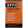 Effo Deep Fry, 1 л, Кулинарное масло подсолнечника, рафинированное, вымороженное, для фритюра