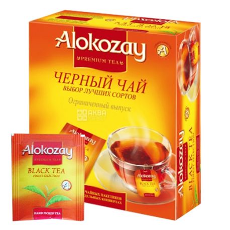 Alokozay, 100 пак, Чай черный Алокозай