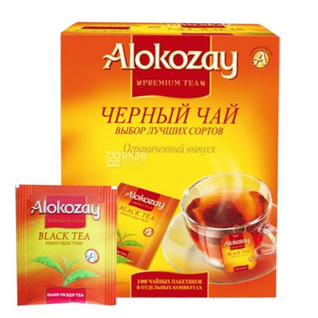 Alokozay, 100 пак, Чай черный Алокозай