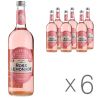 Fentimans, Rose Lemonade, Упаковка 6 шт. х 0.75 л, Лимонад квітковий