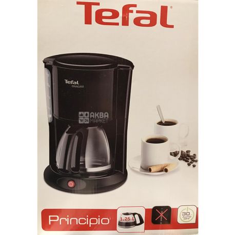 Tefal CM260812, Кавоварка крапельна, 1000 Вт