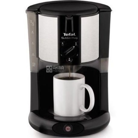 Tefal CM290838 SUBITO MUG, Кофеварка капельная, 1000 Вт