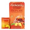Alokozay, 25 пак, Чай черный Алокозай, с персиком