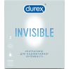 Durex Invisible, 3 шт., Презервативи ультратонкі з гелем-змазкою