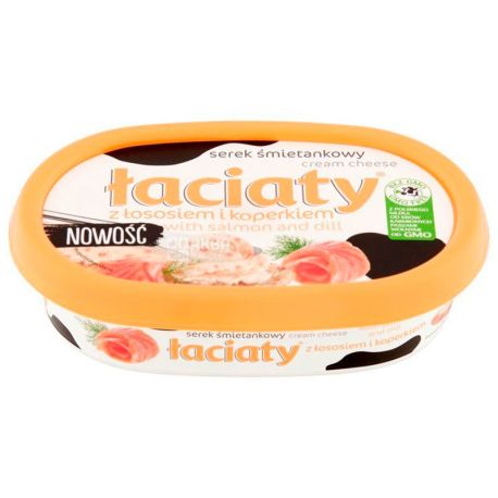 Laciaty, 135 г, Крем-сир вершковий з лососем