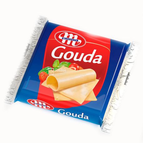 Mlekovita Gouda, 130 г, Сир тостовий Гауда, 49%