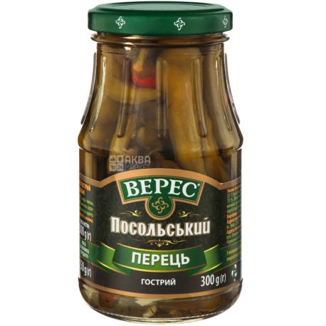 Верес, 300 г, Перец маринованный, острый