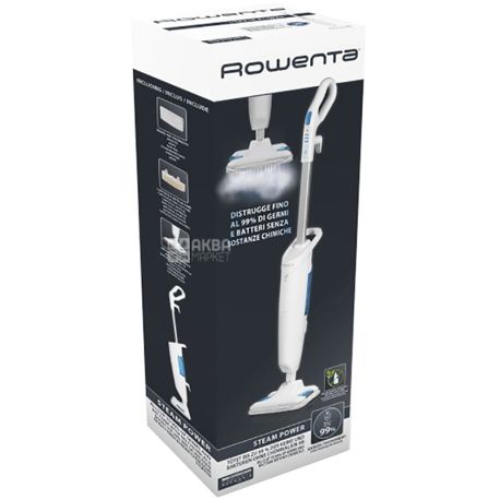 ROWENTA RY6537WI, Паровая швабра, 1200 Вт