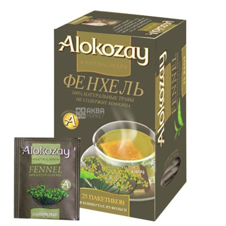 Alokozay, 25 шт., чай травяной, с фенхелем