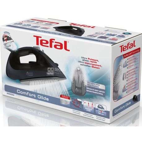 Tefal FV2675E0 Comfort Glide, Утюг паровой, 2500 Вт