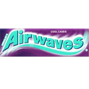 Airwaves, 14 г, Жевательная резинка, Смородина - Ментол