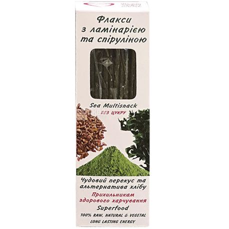 Golden Kings of Ukraine, 140 g, Fluxes with Laminaria and Spirulina