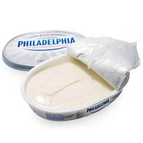 Philadelphia, 125 г, Крем-сыр сливочный