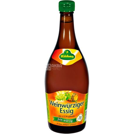 Kuhne, Weinwurziger, 750 мл, Уксус винный, пряный, 5%