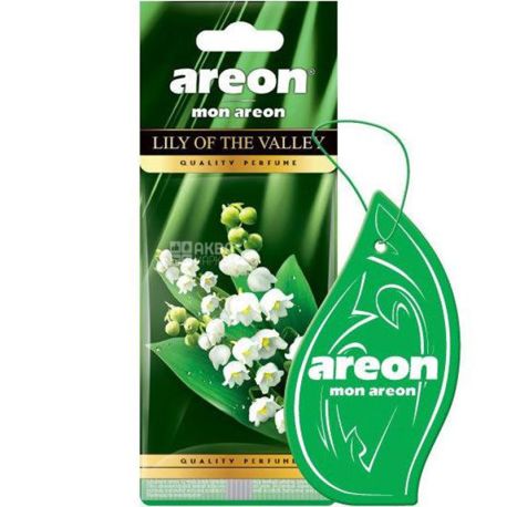 Areon, Mon Areon, Lily of the Valley, Ароматизатор воздуха автомобильный, Ландыш