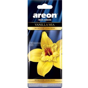 Areon, Mon Areon, Vanilla Mia, Ароматизатор повітря автомобільний, Ваніль Міа