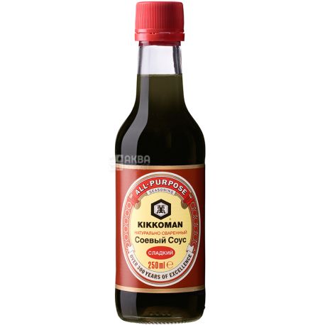 Kikkoman, 250 мл, Соус соєвий Солодкий