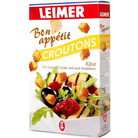 Leimer, 100 g, Crouton crackers, cheese flavor