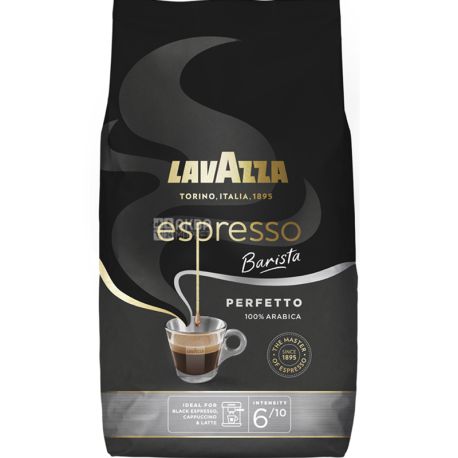 Lavazza, Espresso Barista Perfetto, 1 кг, Кофе Лавацца, Эспрессо Бариста Перфетто, средняя обжарка, зерна