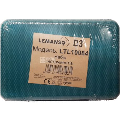 Lemanso LTL10084, Набор инструментов, 11 предметов