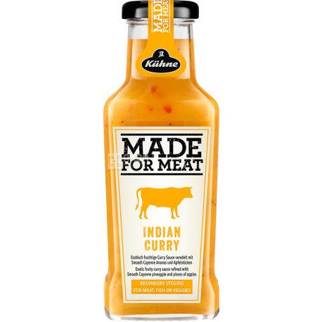 Kuhne, Made For Meat, 235 ml, Meat Sauce, Indian Curry