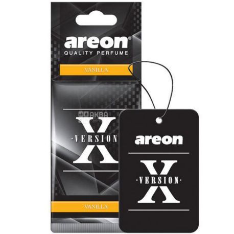 Areon X-version Vanilla, Ароматизатор повітря автомобільний, Ваніль