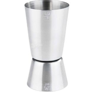 HotBar, 20/40 мл, Джиггер металлический
