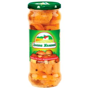 Долина Желаний, 580 г, Грибы белые маринованные