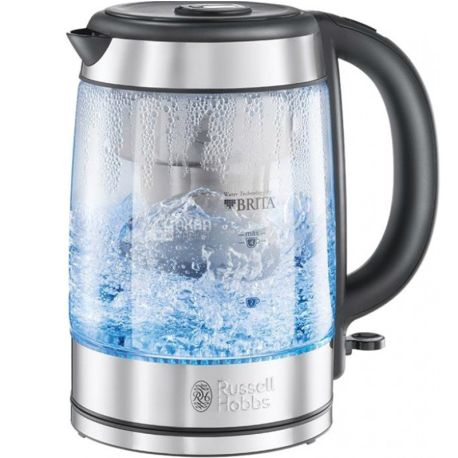 Russell Hobbs 20760-56 Clarity, Электрочайник стеклянный, 1 л