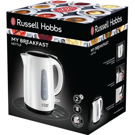 Russell Hobbs 25070-70 My Breakfast, Электрочайник пластиковый, 1,7 л 
