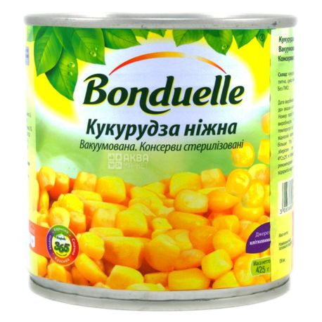 Bonduelle, 425 мл, кукуруза, нежная