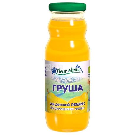 Fleur Alpine, 200 мл, Сок осветленный, Груша, с 4 месяцев