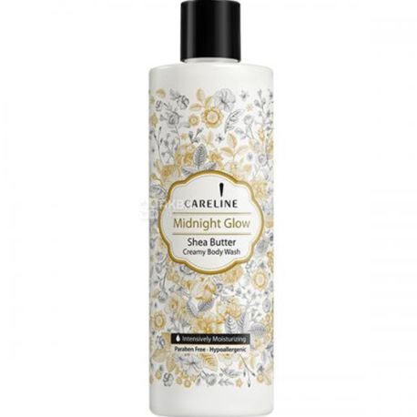 Careline, 525 мл, Гель для душа, Масло Ши, без парабенів