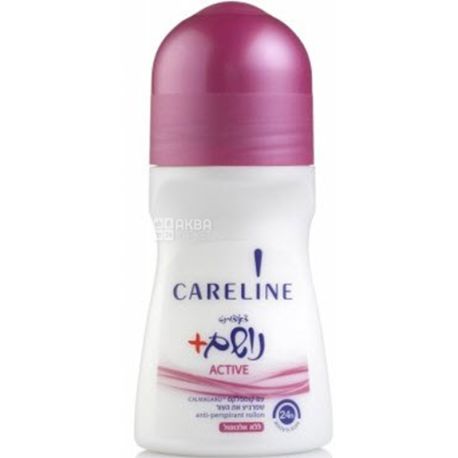 Careline, Deo Roll On Active Bourd, 75 мл, Дезодорант шариковый, Актив