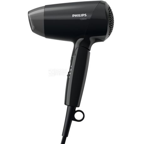 Philips EssentialCare BHC010/10, Фен дорожний, 1200 Вт