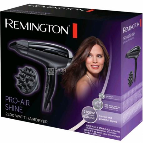 Remington D5215 Pro, Фен для волос с ионизацией, 2300 Вт